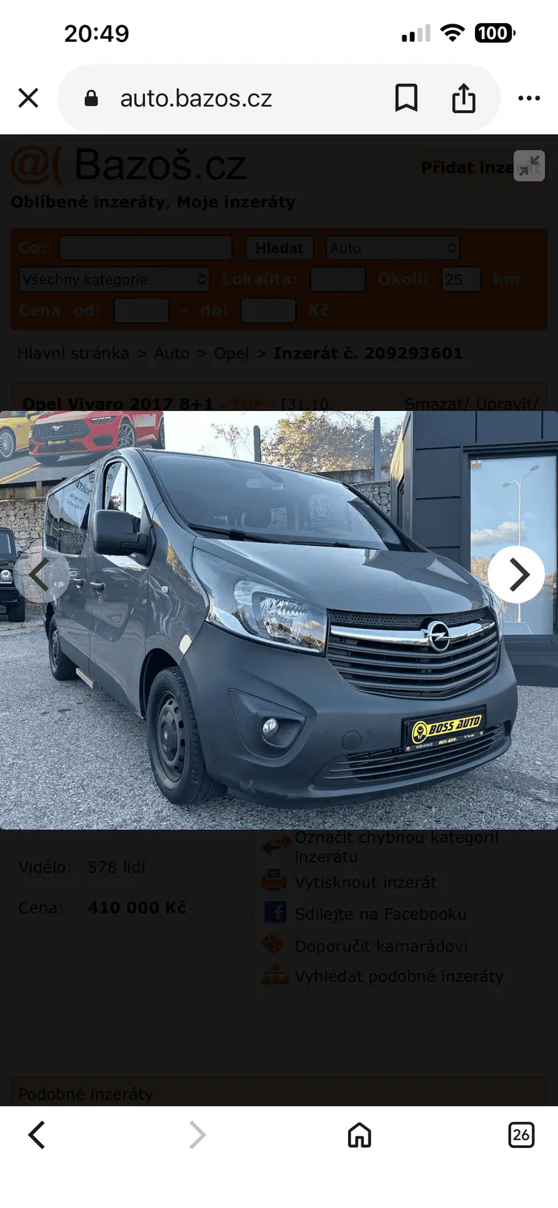 Opel Vivaro-tourer 2017
