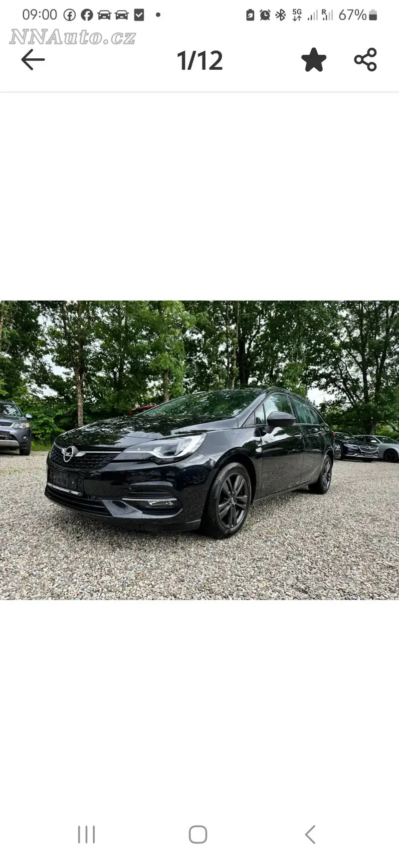 Opel Astra 2022 – fotografie vozu